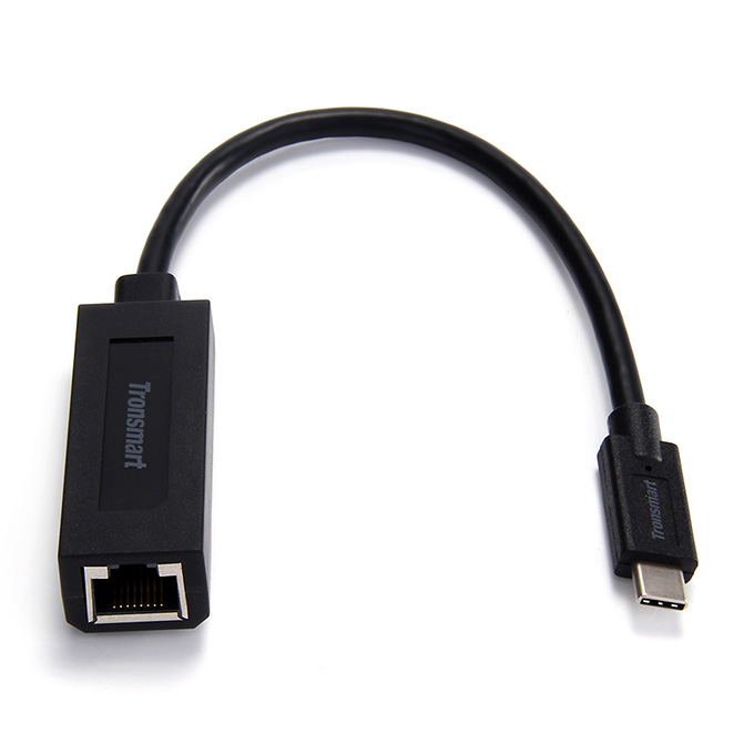 Tronsmart USB3.0 Type-C Male To RJ45 Adapter For Windows/Mac/Google Chrome OS