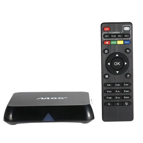 M8s+ / M8S Plus Smart Android TV Box Android 5.1 S812 Quad Core KODI XBMC 15.2 2G / 8G Mini PC 2.4G & 5G WiFi H.265 DLNA Airplay Miracast HD Media Player