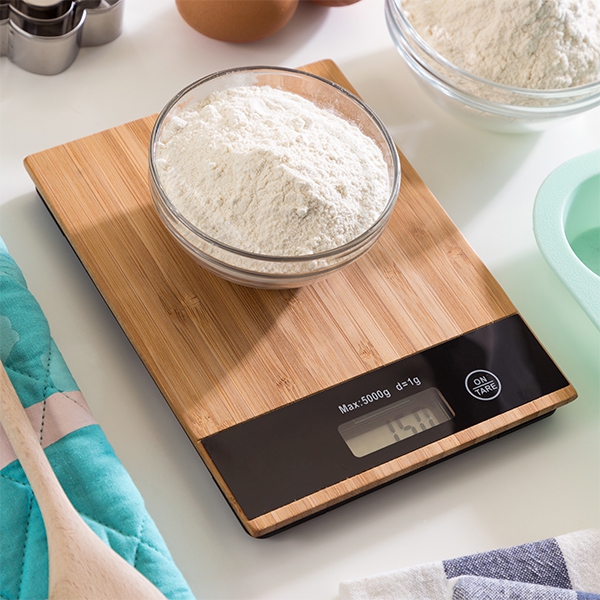 Bamboo Digital Kitchen Scales 5 kg