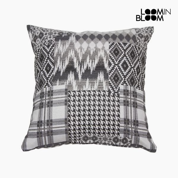 Cushion (45 x 10 x 45 cm) Cotton and polyester Black