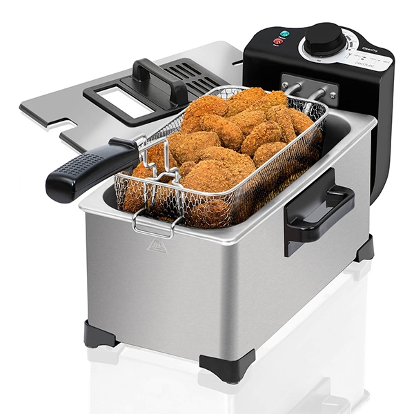 Deep-fat Fryer Cecotec Cleanfry 3L 2000W Stainless steel