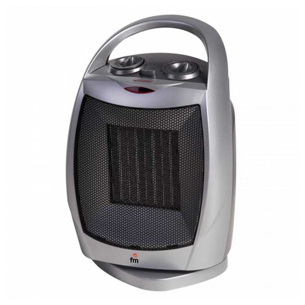 Electric Ceramic Heater Grupo FM TC1800 1800W Grey