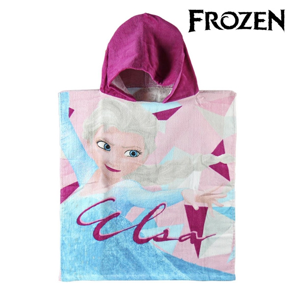 Frozen Hooded Poncho Towel