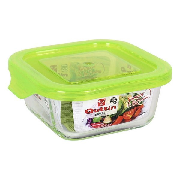 Square Lunch Box with Lid Quttin