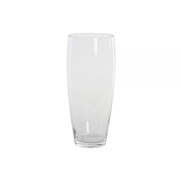 Vase DKD Home Decor Crystal Transparent (12 x 12 x 30.5 cm) (Ø 13 cm)