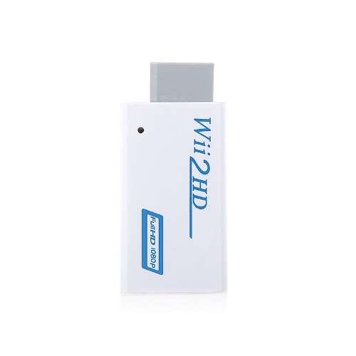 Wii to HD 720P / 1080P HD Output Upscaling Converter Adapter with 3.5mm Audio